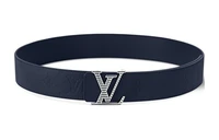 Мужской ремень Louis Vuitton, темно-синий 10443805