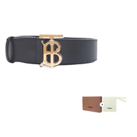 Ремень мужской Burberry с пряжкой, черный 14019842