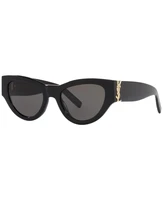 Солнцезащитные очки унисекс, ys00032153-x Saint Laurent, черный 830425