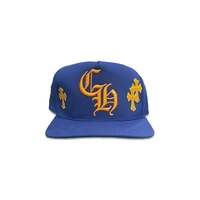 Бейсболка Chrome Hearts Baseball Hat, цвет Blue/Yellow 15105004