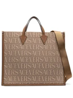 Versace сумка-тоут Versace Allover, коричневый 18050195