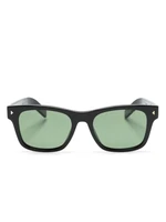 Prada Eyewear солнцезащитные очки в квадратной оправе, черный 15669909