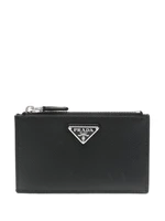 Кошелек с логотипом Prada, черный 11654937