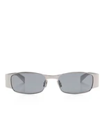 Солнцезащитные очки SL 738 Saint Laurent Eyewear, серебряный 20523150