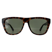 Прямоугольник Гавана Зеленый GG1345S Gucci, коричневый 11206352