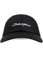 Dolce &amp; Gabbana хлопковая бейсболка с аппликацией логотипа, черный 15687703