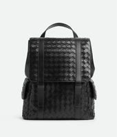 Рюкзак для школы Bottega Veneta, черный 21545450