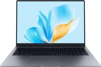 16" Ноутбук HONOR MagicBook X16 2025 серый 5608549