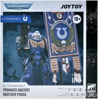 Фигурка JoyToy. Warhammer 40,000. Ultramarines Primaris Ancient Brother Posca 100172