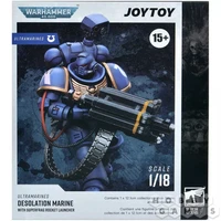 Фигурка JoyToy. Warhammer 40,000: Ultramarines Desolation Marine with Castellan Launcher (Superfrag) 135914