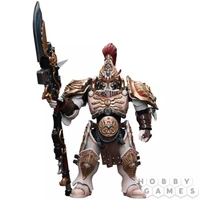 Фигурка JoyToy. Warhammer 40,000: Adeptus Custodes. Solar Watch Custodian Guard with Guardian Spear 141548
