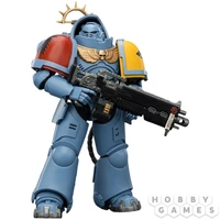 Фигурка JoyToy. Space Marine 2: Game Edition Space Wolves Heavy Intercessor with Heavy Bolt Rifle and Bolt Pistol 756576