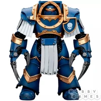 Фигурка JoyToy. Warhammer 30,000: Ultramarines Cataphractii Terminator Squad Terminator with Lightning Claws 153981