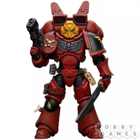Фигурка JoyToy. Warhammer 40,000: Blood Angels Jump Pack Intercessors Sergeant with Plasma Pistol 148210