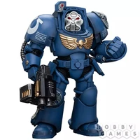 Фигурка JoyToy. Warhammer 40,000: Ultramarines Terminator Squad Terminator with Storm Bolter 141578