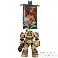 Фигурка JoyToy. Warhammer 40,000: Dark Angels. Deathwing Ancient with Company Banner 138631