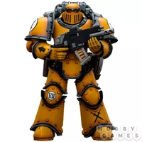 Фигурка JoyToy. Warhammer 30,000: Imperial Fists. Legion MkIII Tactical Squad Legionary with Bolter 138620