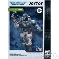 Фигурка JoyToy. Warhammer 40,000: Astra Militarum Veteran Sergeant with Power Fist 135940