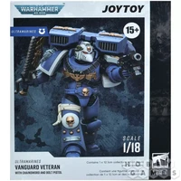 Фигурка JoyToy. Warhammer 40,000: Ultramarines Vanguard Veteran with Chainsword and Bolt Pistol 135928