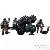 Фигурка JoyToy. Warhammer 40,000: Astra Militarum Ordnance Team with Malleus Rocket Launcher 135911