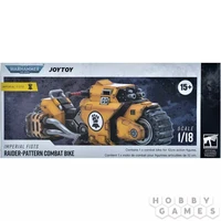 Фигурка JoyToy. Warhammer 40,000: Imperial Fists Raider-pattern Combat Bike 125167