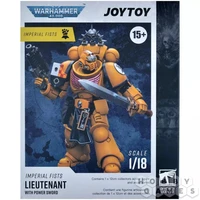 Фигурка JoyToy. Warhammer 40,000: Imperial Fists Lieutenant with Power Sword 125165