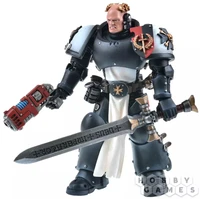 Фигурка JoyToy. Warhammer 40,000: Black Templars Emperor's Champion "Bayard's Revenge" 102379