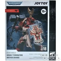 Фигурка JoyToy. Warhammer 40,000: Blood Angels Assault Terminators Brother Davinos 102352