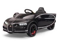 Детский электромобиль Bugatti Chiron 2.4G - BLACK - HL318 HL318-LUX-BLACK-PAINT
