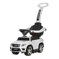 Детский электромобиль - каталка Mercedes GL63 AMG White LUXURY - SX1578H SX1578H-WHITE