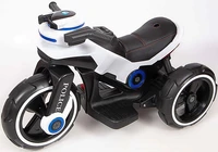 Детский мотоцикл на аккумуляторе Y-MAXI Police White - SW198B-WHITE SW198B-WHITE