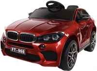 Электромобиль BMW X6M 12V (полный привод, EVA) - FT-968-RED-PAINT FT-968-RED-PAINT
