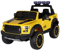 Электромобиль FORD RAPTOR 12V (полный привод, EVA) - XHD-F150-YELLOW XHD-F150-YELLOW