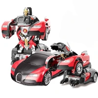 Радиоуправляемый трансформер робот зверь Bugatti Veyron Red 1:14 - MZ-2801P MZ-2801P