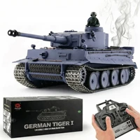 Радиоуправляемый танк Heng Long German Tiger MS version V7.0 масштаб 1:16 2.4G - 3818-1-UpgA-V7 HL-3818-1-MS-V7
