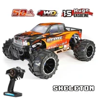 Радиоуправляемый бензиновый монстр HSP Skeleton 4WD 1:5 - 94050-14050-O 94050-14050-O