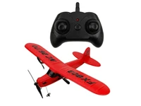 Радиоуправляемый самолет Piper Cub J3 для начинающих 2.4G - FX803-RED FX803-RED
