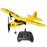 Радиоуправляемый самолет Piper Cub J3 для начинающих 2.4G - FX803-YELLOW FX803-YELLOW