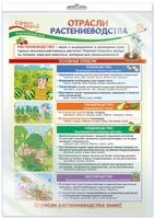 *ПО-14402 ПЛАКАТ А3 В ПАКЕТЕ. Окружающий мир в 4 классе. Отрасли растениеводства (в индивидуальной упаковке, с европодвесом и клеевым клапаном) 1385131486