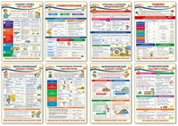 *КБ-13891 Комплект плакатов А3. Образовательные плакаты по русскому языку для 3 класса (8 шт.) 725698904