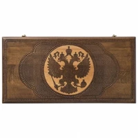 Нарды резные "Герб РФ" 60, Zakaryan 1396307175