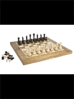 Шахматы + Шашки + Нарды 3 в 1 "Сенатор 2", 40 см, ясень, Partida 1686123518