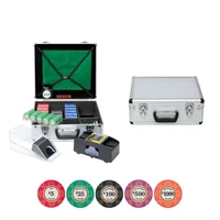 Набор для игры в покер и блэк-джек Luxury Ceramic на 600 фишек 189540950