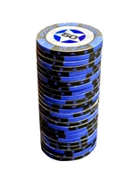 Фишки для игры в покер Black Stars номиналом 50 (25шт) 1229709726