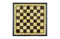 Шахматная доска малая с рамкой из янтаря 25*25 492397758