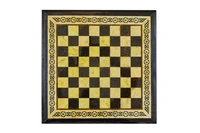 Шахматный ларец из янтаря с выдвижными ящиками (дуб) 50*50 1758543160