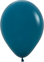 Шар (5''/13 см), Глубокий бирюзовый (035), пастель, 100 шт., 404578 1608818268