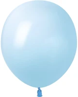 Шар (5''/13 см), Нежно-голубой, макарунс, 100 шт., 512-05H18 138138440