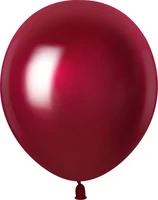 Шар (5''/13 см), Бургундия, металлик, 100 шт., 512-05M61 580837694