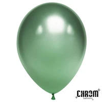 Шар (5''/13 см), Зеленый, хром, 50 шт., 605124 575125350